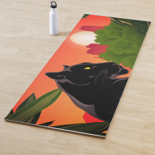 Tapis De Yoga Big Cat Panther