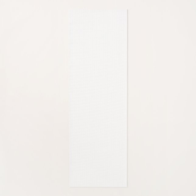 Tapis De Yoga Blanc vert, Harpe, Merino, (Devant)