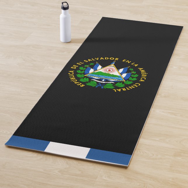 Tapis De Yoga Blason d'El Salvador (En situation)