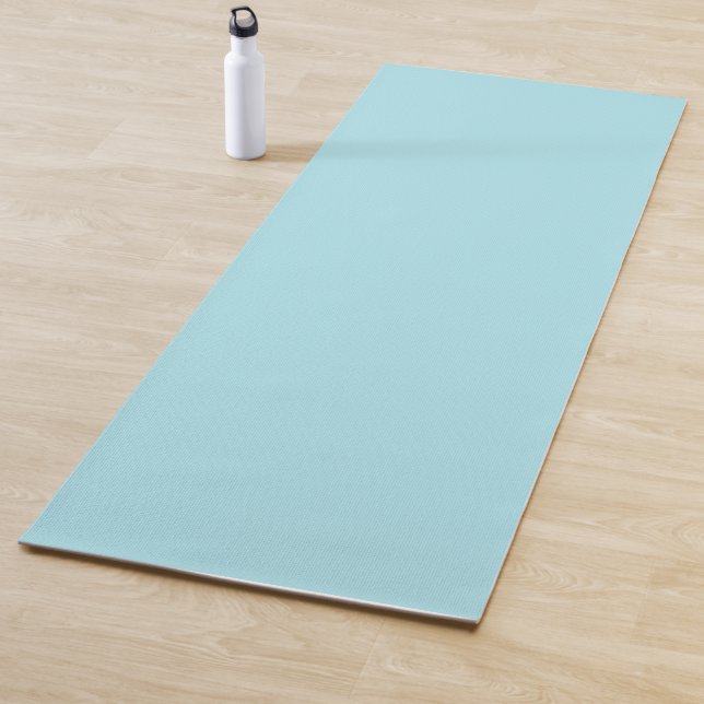 Tapis De Yoga Bleu Blizzard (couleur unie)   (En situation)
