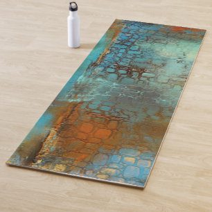 Tapis De Yoga Bleu de Deja