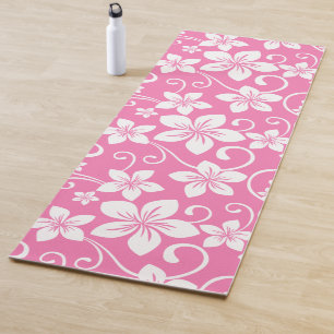 TAPIS DE YOGA BLEU HAWAII (ROSE DE BUBBLEGUM)