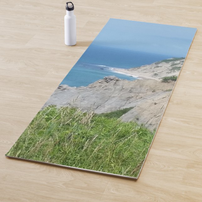 Tapis De Yoga Block Island Bluffs - Block Island, Rhode Island (En situation)
