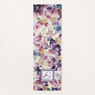 Tapis De Yoga Boho Flowers chic