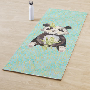 Tapis De Yoga Boho Headband Panda