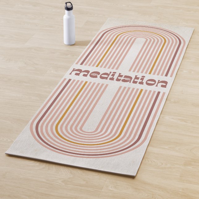 Tapis De Yoga Boho méditation Fitness Workout Yoga Mat (En situation)