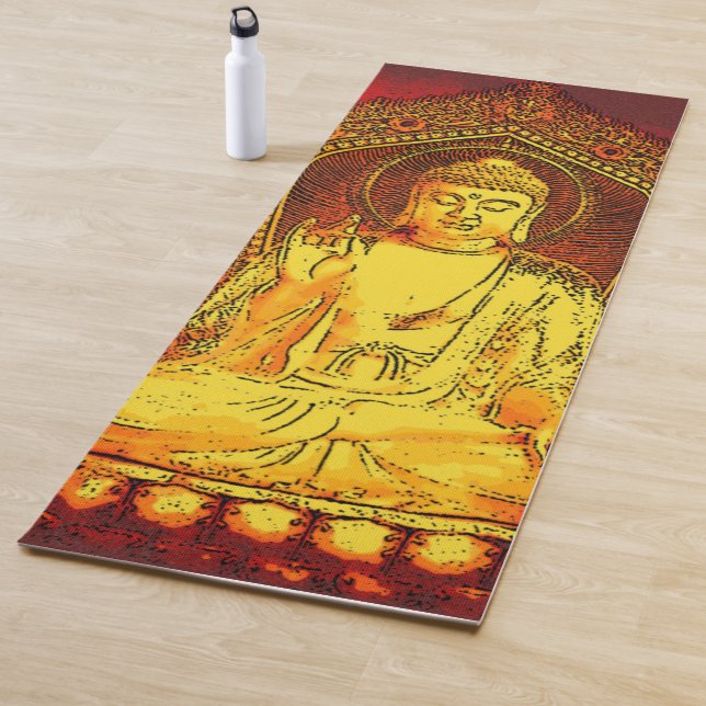 Tapis De Yoga Bouddhisme zen (En situation)
