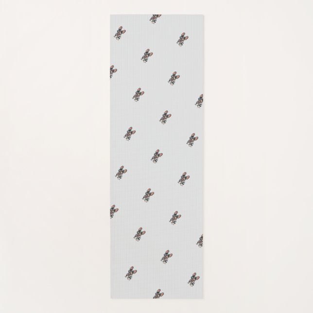 Tapis De Yoga Bouledogue Français (Devant)