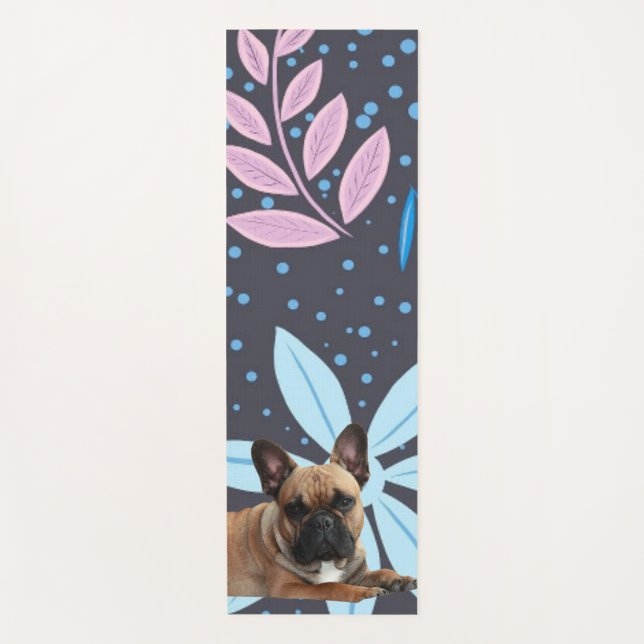 Tapis De Yoga Bouledogue français comme Bouledogue français (Devant)