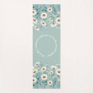 Tapis De Yoga Bountiful Daisy's (Personnaliser)
