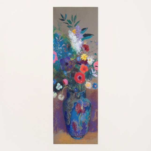 Tapis De Yoga Bouquet de fleurs, Redon (Devant)