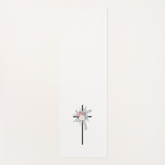 Tapis De Yoga Bouquet de foi  (Devant)
