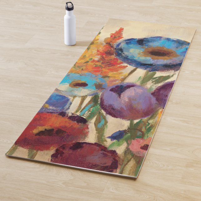 Tapis De Yoga Bouquet des fleurs (En situation)