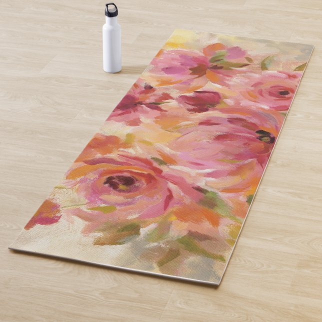 Tapis De Yoga Bouquet des roses (En situation)