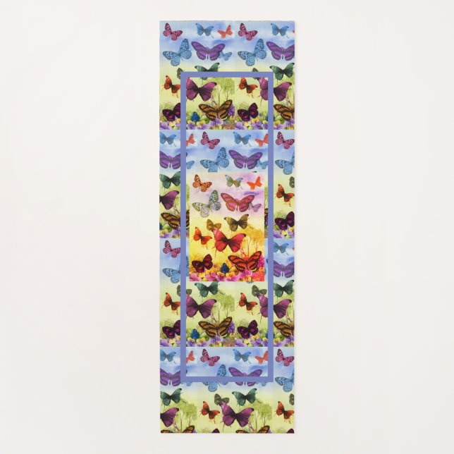 TAPIS DE YOGA BOUTEILLES YOGA MAT (Devant)