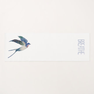 Tapis De Yoga "Breathe" Yoga Mat avec Skye View Split Tail Logo