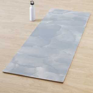 Tapis De Yoga Brosse moderne couleur bleu foncé