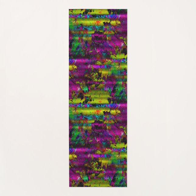 Tapis De Yoga Brouillard Violet....... (Devant)