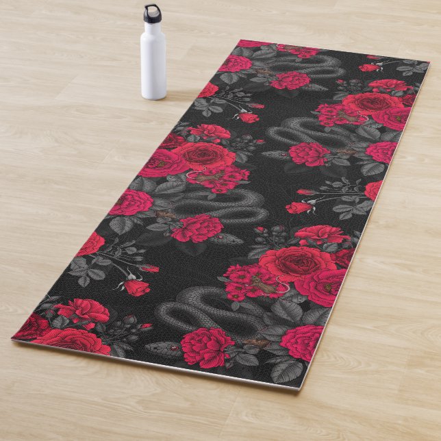 Tapis De Yoga Caché en rose (En situation)