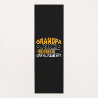 Tapis De Yoga Cadeau Papa Grand-Père Chargement SVP