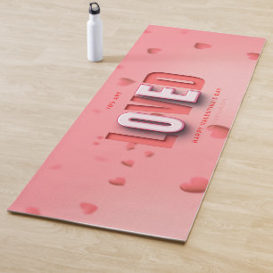 Tapis De Yoga Cadeaux de la Saint-Valentin de SlipperyJoe's ton