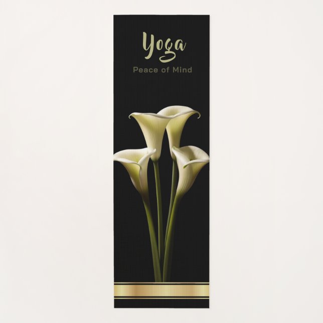 Tapis De Yoga Calla Lily - Yoga Mat (Devant)