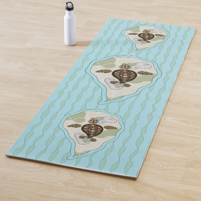 Tapis De Yoga Callie la tortue de mer Yoga Mat (En situation)