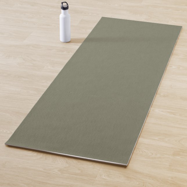 Tapis De Yoga Calm & simple olive green textured background  (En situation)