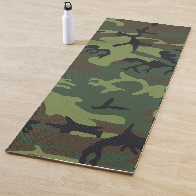 Tapis De Yoga Camion militaire de Green Forest (En situation)