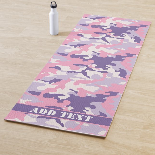 Tapis De Yoga Camo Yoga Mat personnalisé (En situation)