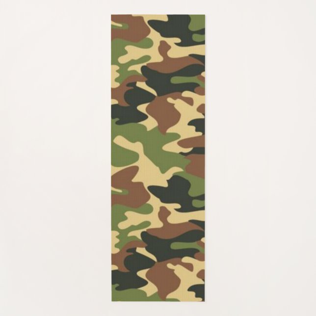 Tapis De Yoga camouflage (Devant)