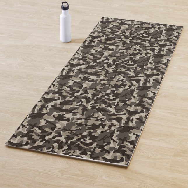 Tapis De Yoga Camouflage du quartier fermé (En situation)