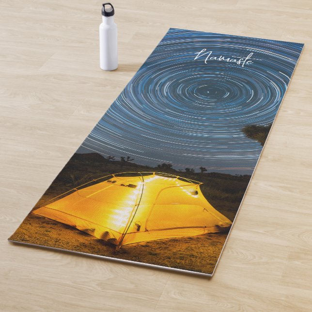 Tapis De Yoga Camping Sous Les Étoiles (En situation)