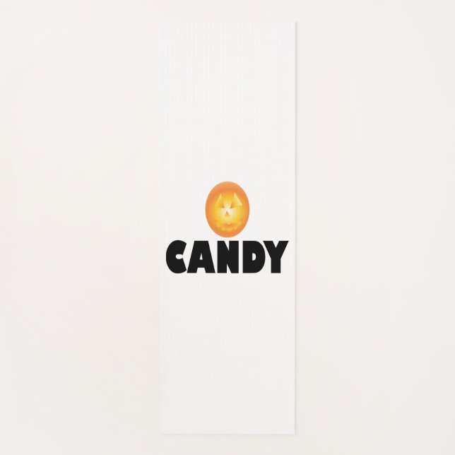 Tapis De Yoga Candy Halloween (Devant)