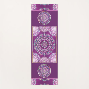 Tapis De Yoga Cardinal Red Rosace