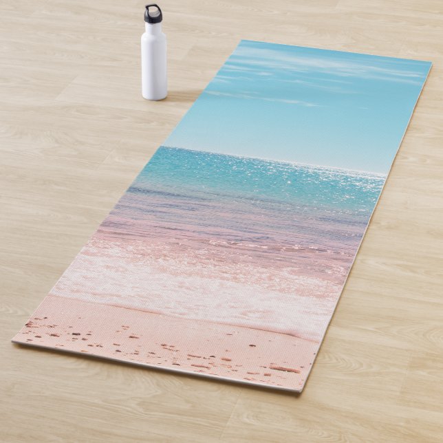 Tapis De Yoga Caribbean Ocean Beach Bliss Dream #1 #tropical  (En situation)