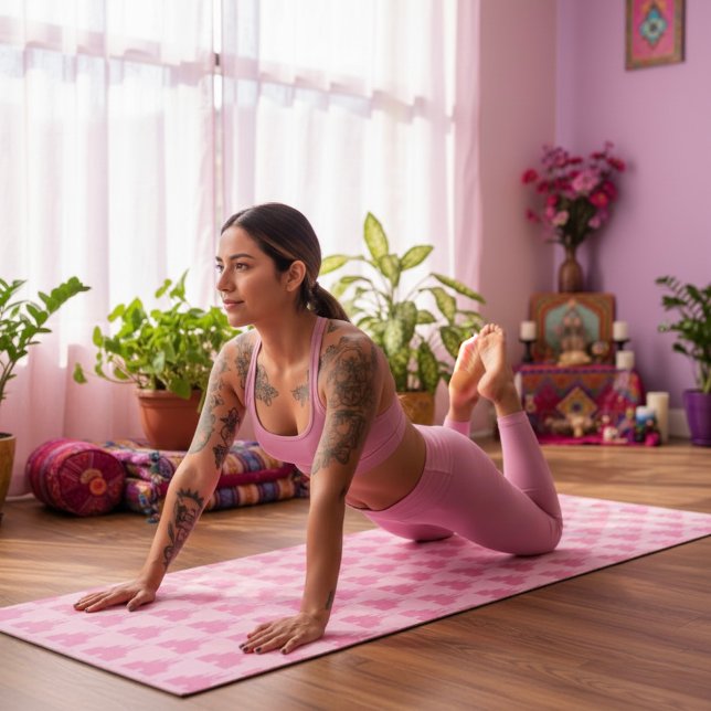 Tapis de yoga Castle (Créateur téléchargé)