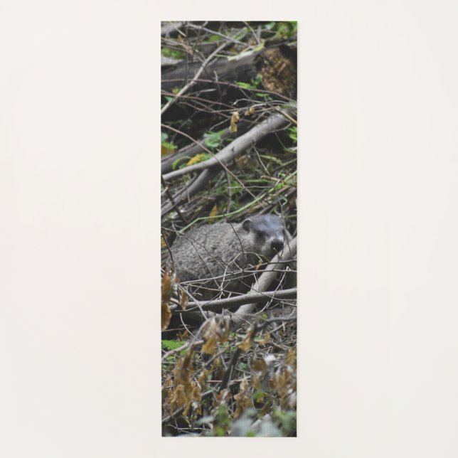 Tapis De Yoga Castor occupé (Devant)