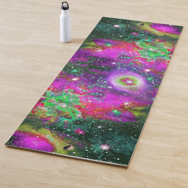 Tapis De Yoga Céleste Star Field Yoga Mat (En situation)