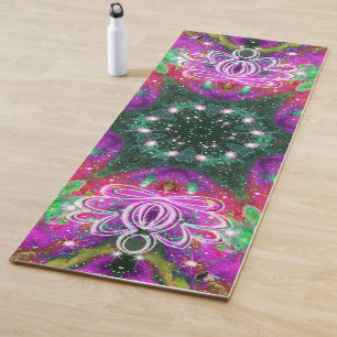 Tapis De Yoga Celestial Zen Lotus Star Kaleid