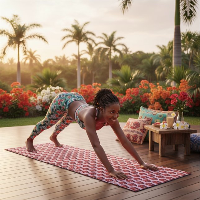 Tapis De Yoga Cerise Bombe Yoga Mat (Créateur téléchargé)