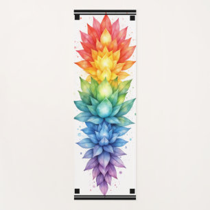 Tapis de yoga Chakra Universel – Énergie Arc-en-ci