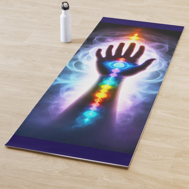 Tapis De Yoga Chakra Yoga Mat (En situation)