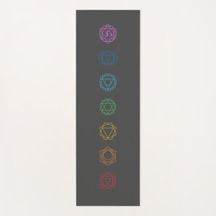 Tapis de yoga chakras