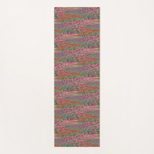 Tapis De Yoga Champ De Tulipes
