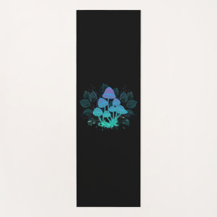 Tapis De Yoga Champignons dans les buissons