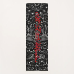 Tapis De Yoga Charbon Mandala Yoga Mat