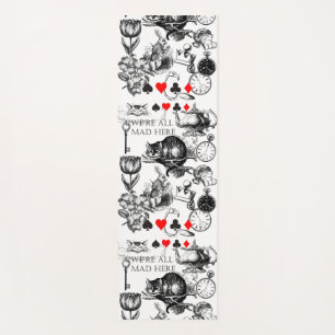Tapis De Yoga Chat de Cheshire classique alice au pays des merve