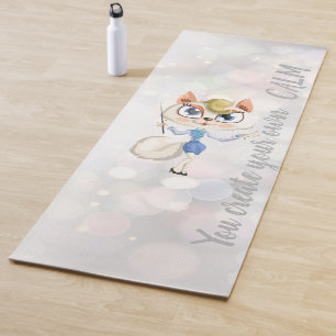 Tapis De Yoga Chat Kitty Bokeh - Vous créez votre propre calme