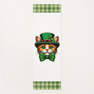 Tapis De Yoga Chat mignon/chaton Saint Patrick's Day